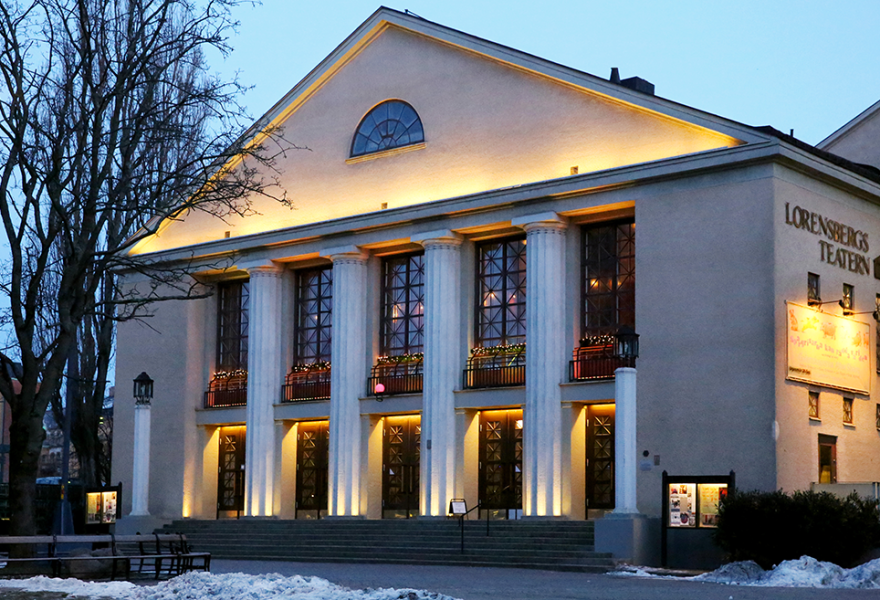 Gøteborg Lorensbergsteatern p-kort